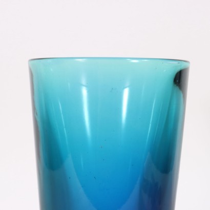 Vase en verre immergé