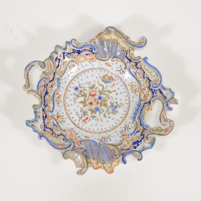 Gruppe von 8 Tellern Keramik - Europa XVIII-XIX Jhd