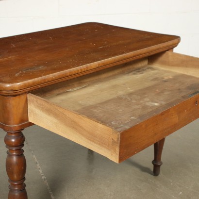 antique, desk, antique desks, antique desk, antique Italian desk, antique desk, neoclassical desk, 19th century desk, Louis Philippe Walnut desk