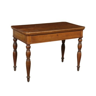 antique, desk, antique desks, antique desk, antique Italian desk, antique desk, neoclassical desk, 19th century desk, Louis Philippe Walnut desk