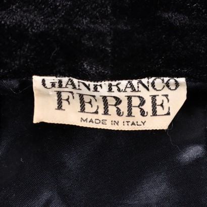 Chaqueta de terciopelo, chaqueta vintage, Gianfranco Ferré, vintage italiano vintage milán, chaqueta de terciopelo Vintage Ferré
