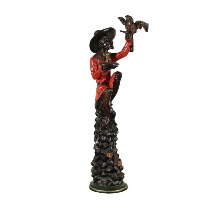 Lacquered Wood Sculpture