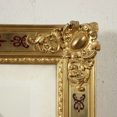 antiguo, espejo, espejo antiguo, espejo antiguo, espejo italiano antiguo, espejo antiguo, espejo neoclásico, espejo del siglo XIX - antigüedades, marco, marco antiguo, marco antiguo, marco italiano antiguo, marco antiguo, marco neoclásico, marco del siglo XIX, Marco rectangular Umbertina