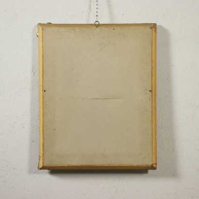 Rectangular Umbertine Frame Wood Paper Moulding Italy 19th Century