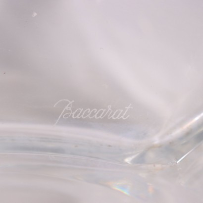 Baccarat Crystal Serpentine Vase France 20th Century