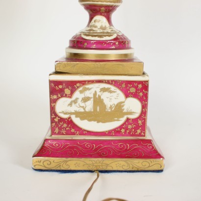 Pair of Napoleon III Lamp Porcelain France 19th Century
