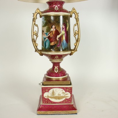 Paire de Lampes Napolèon III Porcelaine - France '800