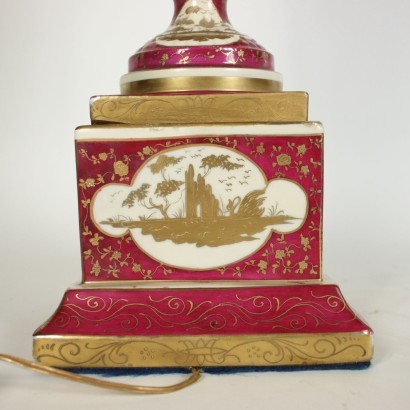 Pair of Napoleon III Lamp Porcelain France 19th Century