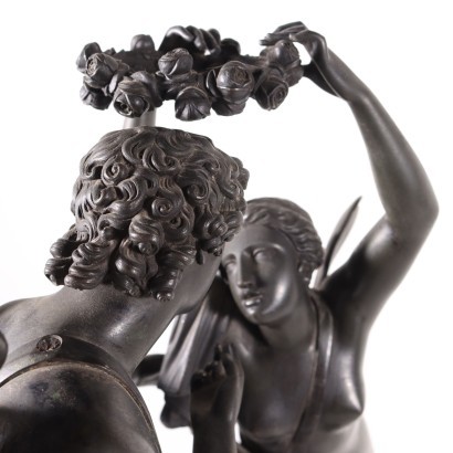 Paar Bronzefiguren - Italien XIX Jhd