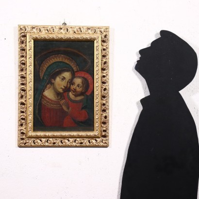 Virgen con el niño, anónimo