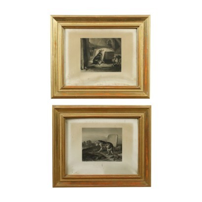 Pair of Rectangular Frames Second Half XIX Century