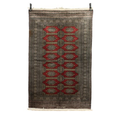 Bukhara Carpet Cotton Wool Pakistan 20th Century