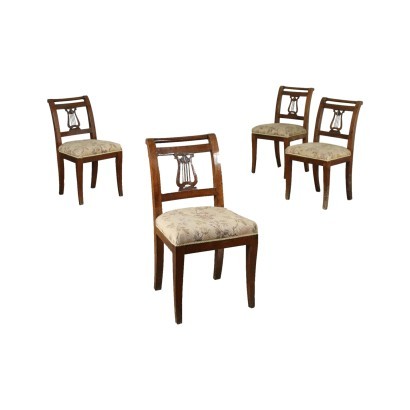 Gruppe von vier Empire-Stühlen