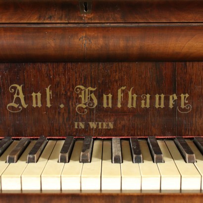 Hofbauer Half-Grand Piano Walnut Austria XX Century