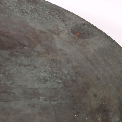 Big round copper basil. Italy 19th Century