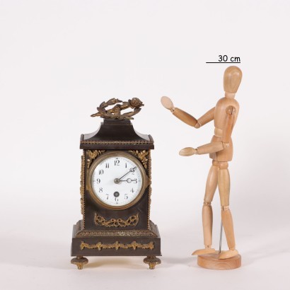 antiquariato, orologio, antiquariato orologio, orologio antico, orologio antico italiano, orologio di antiquariato, orologio neoclassico, orologio del 800, orologio a pendolo, orologio da parete,Orologio da Tavolo Napoleone III