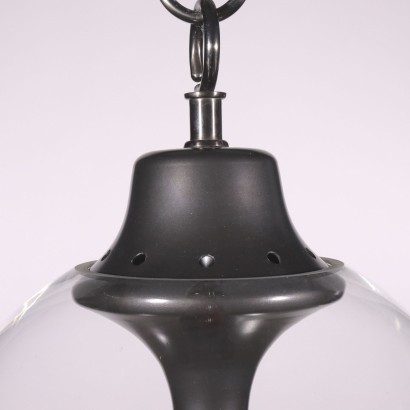 Lamp LS10 Boccia Luigi Caccia Dominioni Azucena Brass Glass Italy 60s