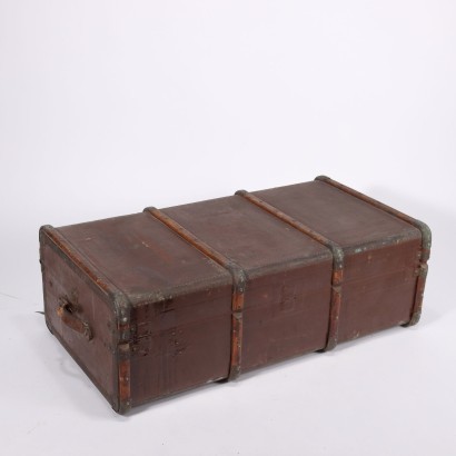 Trunk Leather France 1920s-1930s