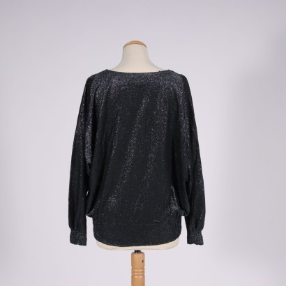 maglione vintage, pullover vintage, lurex, anni 80, vintage italiano,Pullover Vintage in Lurex