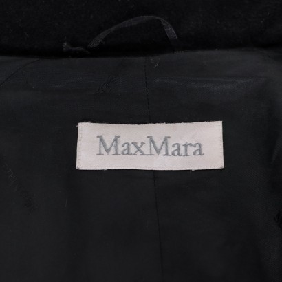 Cappotto Vintage Max Mara Nero