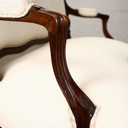 antiquariato, sedia, antiquariato sedie, sedia antica, sedia antica italiana, sedia di antiquariato, sedia neoclassica, sedia del 800,Salottino in Stile Barocchetto