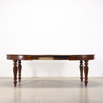 antiquariato, tavolo, antiquariato tavolo, tavolo antico, tavolo antico italiano, tavolo di antiquariato, tavolo neoclassica, tavolo del 800,Tavolo Ovale Allungabile