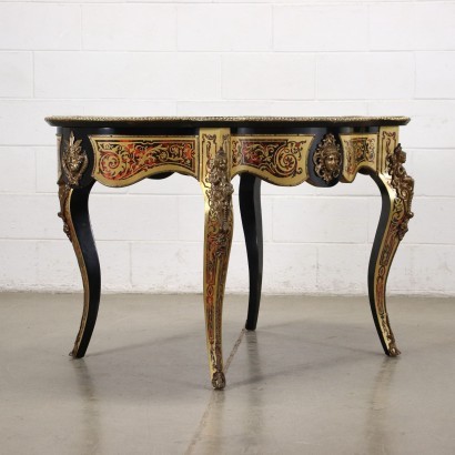 antique, desk, antique desks, antique desk, antique Italian desk, antique desk, neoclassical desk, 19th century desk, Boulle style table