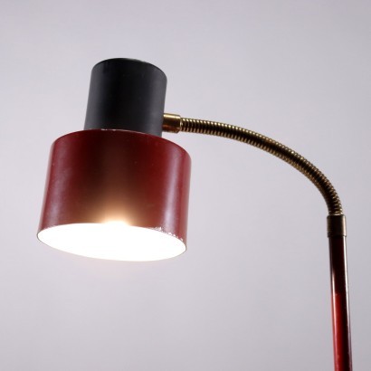 Stilux Floor Lamp Enamelled Alluminium Metal Italy 1960s