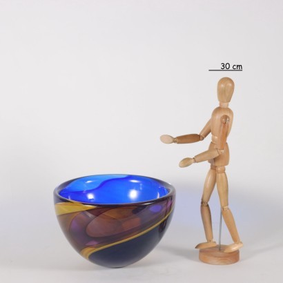 modernariato, modernariato di design, vaso, vaso modernariato, vaso di modernariato, vaso italiano, vaso vintage, vaso anni '60, vaso design anni 60,Ciotola Kosta Boda Anna Ehrner