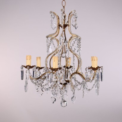 Maria Theresa Revival Chandelier Italy 20th Century