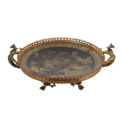 Gilded Bronze Dish Italy 19th Century