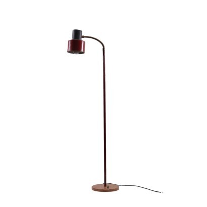 Stilux Floor Lamp Enamelled Alluminium Metal Italy 1960s