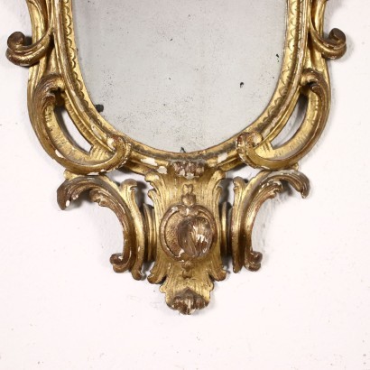 antiques, mirror, antique mirror, antique mirror, antique Italian mirror, antique mirror, neoclassical mirror, mirror of the 19th century - antiques, frame, antique frame, antique frame, antique Italian frame, antique frame, neoclassical frame, 19th century frame, Pair of Fans in Style
