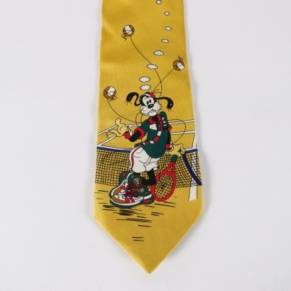 Tie Disney Goofy Silk Italy