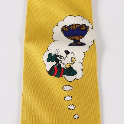 Krawatte Disney Goofy Seide Italien