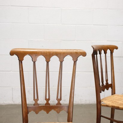 antigüedad, silla, sillas antiguas, silla antigua, silla italiana antigua, silla antigua, silla neoclásica, silla del siglo XIX, Seis sillas Colombo Sanguineti
