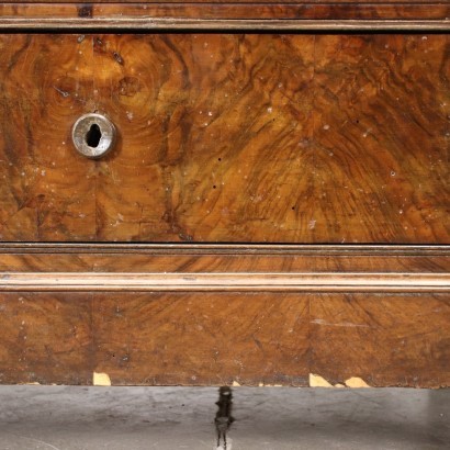 Drawer Louis Philippe Walnut Italy \\'800.