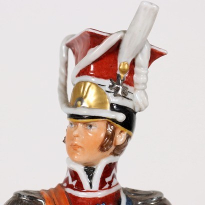 Soldier Porcelain Naples (Italy) '900