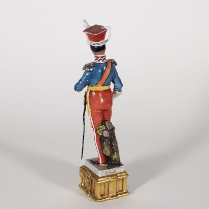 Soldier Porcelain Naples (Italy) '900