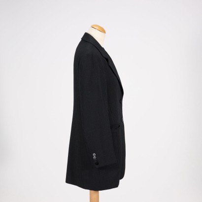 Pinstripe Suit Max Mara Viscosa Wool Italy