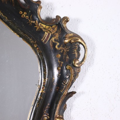 antiques, mirror, antique mirror, antique mirror, antique Italian mirror, antique mirror, neoclassical mirror, mirror of the 19th century - antiques, frame, antique frame, antique frame, antique Italian frame, antique frame, neoclassical frame, 19th century frame, Chinoiserie style mirror