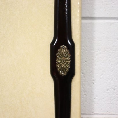 Wall Hanger Ebonized Wood Skai Brass