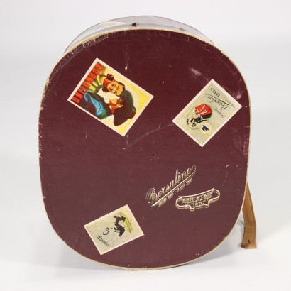bombín vintage, sombrero de principios de 1900, borsalino vintage, bombín Borsalino vintage con caja