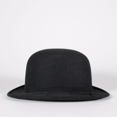 Bowler\'s Hat by Borsalino Felt Italy 1920s-1930s