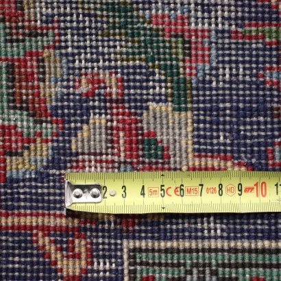 Kerman Teppich Wolle Baumwolle Persien 1940er