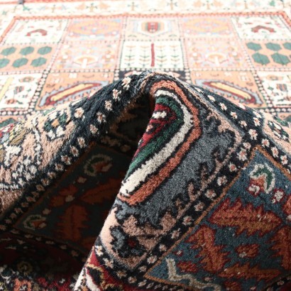 Baktihari Cotton and Wool Carpet 1980s