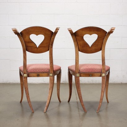 antiquariato, sedia, antiquariato sedie, sedia antica, sedia antica italiana, sedia di antiquariato, sedia neoclassica, sedia del 800,Gruppo di Quattro Sedie in Stile
