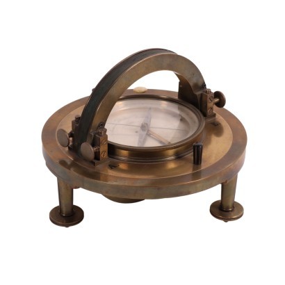Galvanometer Brass Glass England \'800