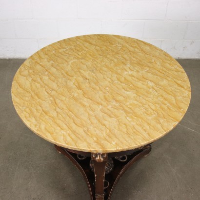 antiguo, mesa, mesa antigua, mesa antigua, mesa italiana antigua, mesa antigua, mesa neoclásica, mesa del siglo XIX, Gueridon en estilo imperio