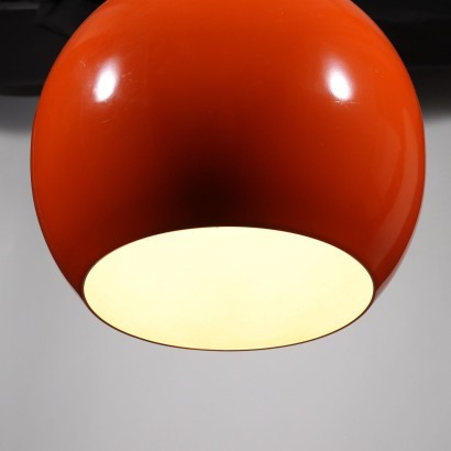 Ceiling Lamp Enamelled Alluminium Italy \'60s-\'70s